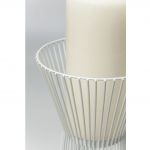 Świecznik Candle Holder Wire biały 50 cm - Kare Design 3